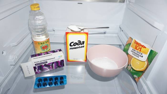Средства для чистки холодильника