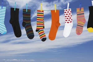 Как стирать и сушить носки